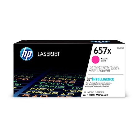 Hp 657X High Yield Magenta Original LaserJet Toner Cartridge, 23,000 Yield CF473X