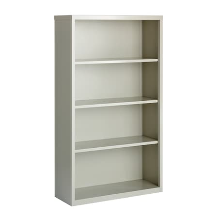 Hirsh Bookcase, 60" H, 34 1/2" W, Light Gray 21994