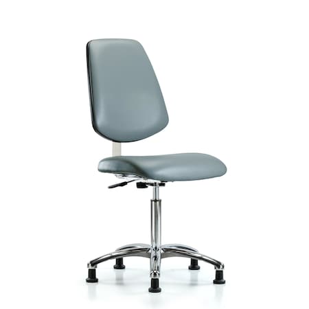 Blue Ridge Ergonomics Vinyl Clean Room Chair BR-CLR-VMBCH-MB-CR-NF-RG-8822