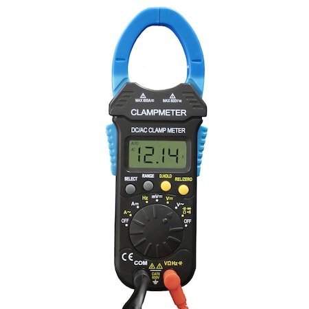 Aims Power Digital Clamp Meter Auto Range DC/AC 600V True RMS CLAMPMETER
