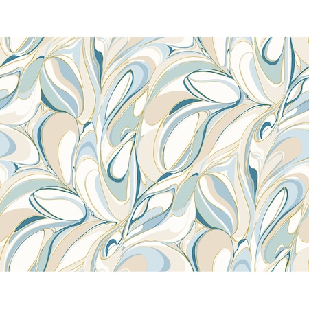 York Wallcoverings Achate Blue Wallpaper GN2562