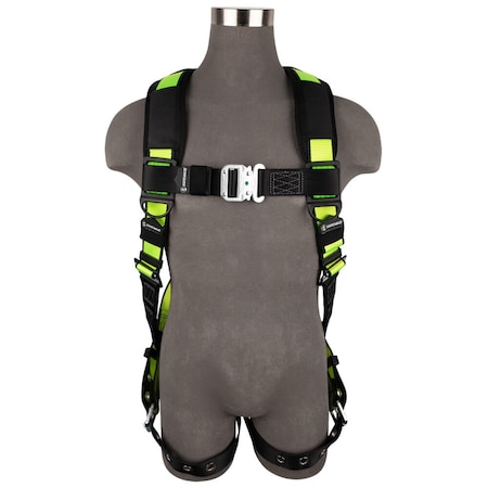 Safewaze PRO Full Body Harness 1D, QC Chest, TB Legs L/XL FS185-QC-L/XL