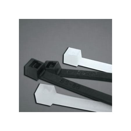 Anchor Brand UV Stabilized Cable Tie, 50 lb Tensile Strength, 14.6 in L, Black, 1000 EA/BG, 1000PK 102-1450UVB-B