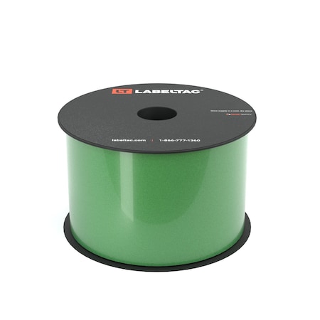 Labeltac Safety Grade Reflective Label Supply 3in x 75ft LT4/LTPX, Green LT305SGRF