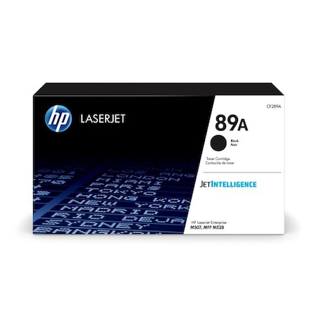 Hp 89A (CF289A) Black LaserJet Toner Cartridge (5,000 Yield) CF289A
