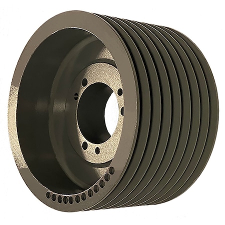 B&B Manufacturing Bushing 8 Groove V-Belt Pulley 19 inch OD 88V1900M