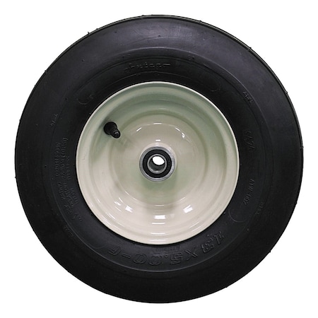 Antego 13 x 5-6 in Lawn Mower Tire Assembly, 4 Ply, Dark Gray, 2 PK A6325720240204135006