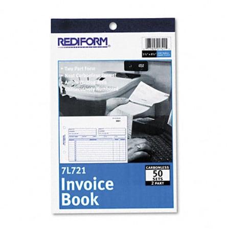 Davenport Invoice Carbonless Duplicate - Purple/White DA3344622