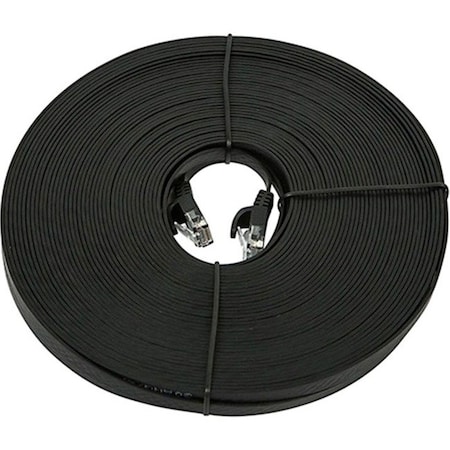 Monoprice Patch Cord, Cat 5e, Flexboot, Black, 100 ft. 9557