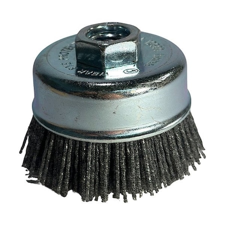 Dico Coarse Grit Angle Grinder Brush, Grey 7200003
