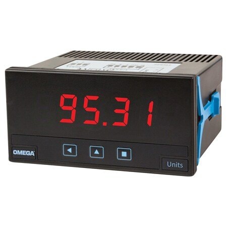 Omega Digital Panel Meter: -1,999 Display Span - Min, 9,999 Display Span - Max, 18 V AC – 264 V AC DP20-A1