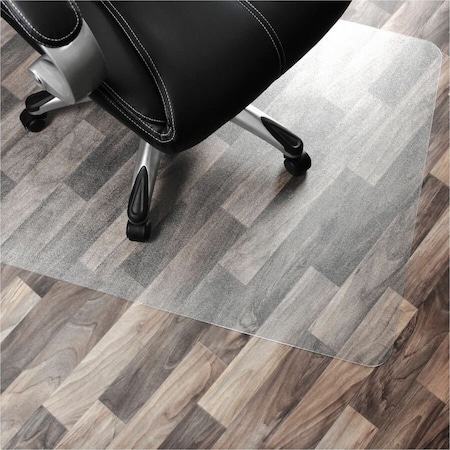 Floortex Floor Mat, Clear, 35 in W x CC128919ER