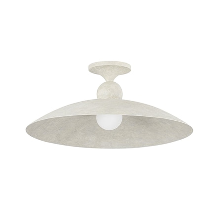 Hudson Valley Lighting Teelin 20 in. Flush Mount Limewash Plaster 4320-LWP