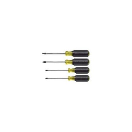 Klein Tools Screwdriver Set, Square Recess, 4-Piece 85664