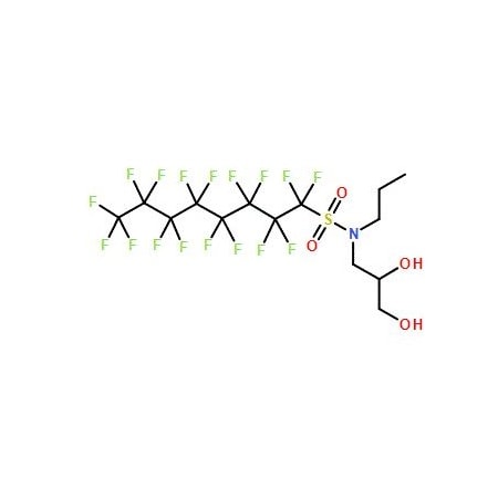 Ak Scientific N-Propyl-N-(2, 3-dihydroxypropyl)perfluoro-n-octylsulfonamide (1g), CAS 2262-49-9 7727AD-1g