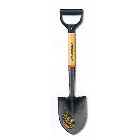 Truper 19 in. Tru Tough Round Point Trunk Shovel 880100466