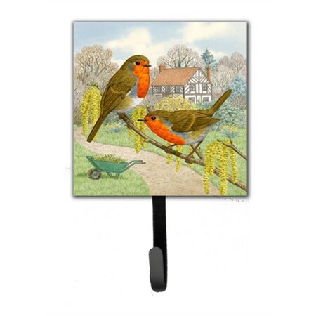 Carolines Treasures European Robin by Sarah Adams Leash or Key Holder ASAD0684SH4