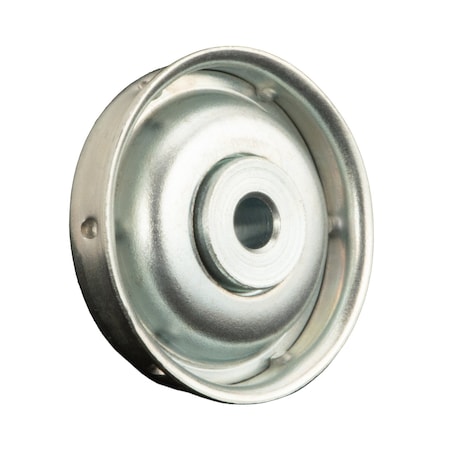 Miller Bearing Conveyor Bearing, Flanged Semi-Precision Heavy Duty, Carbon Steel, 0.25 in Bore Dia., Round Bore F-1665-5-G