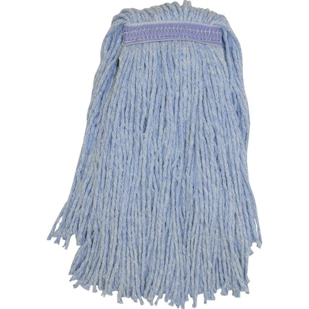 Genuine Joe Mop Head, Blue, Yarn GJON24B1B