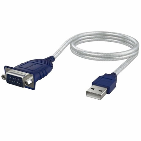 Sabrent USB 2.0 To Serial DB9 Male 9 Pin RS232 Cable Adapter CB-DB9P