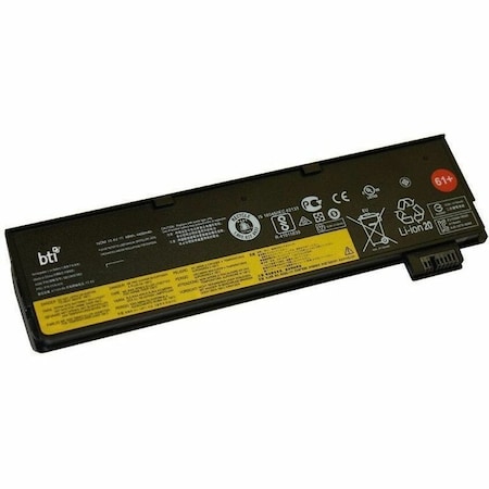 Battery Technology BTI 6-CELL 10.8V LI-ION BATTERY FOR THINKPAD 25, 25 20K7, P51S, T 4X50M08811-BTI