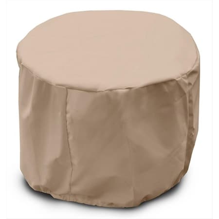Koverroos Weathermax Round Table Cover- Toast - 22 Dia x 15 H in. 44262
