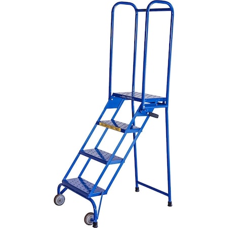 Ballymore Tilt and Roll Ladder, 24inWx68inH, 4 Steps ALS42410