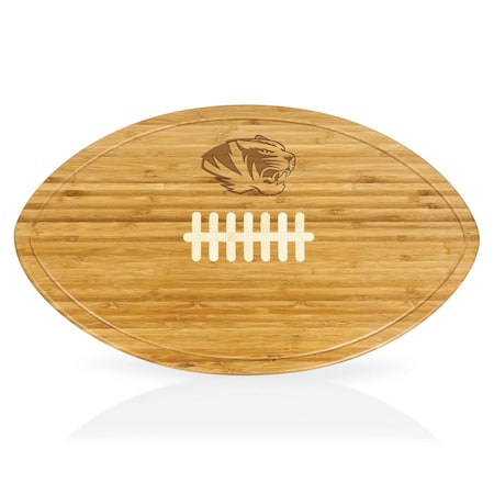 Picnic Time Family Of Brands NCAA Mizzou Tigers Kickoff Football Cheese Board - Novelty Charcuterie Board 908-00-505-393-0