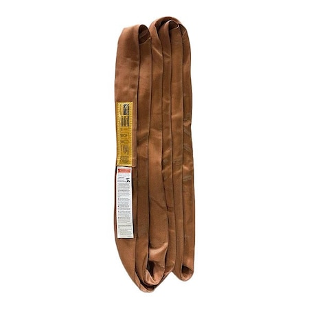 Dayton Round Sling, Tan, Body 1 7/8" dia 832F06