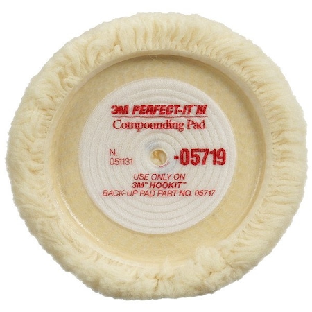 3M Compound Pad, 9 In, Wool 05719