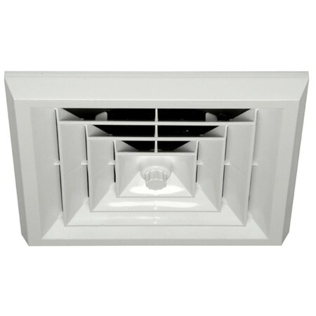 Hot House Designs White Square Ceiling Diffuser with 6 in. Boot HO2588927