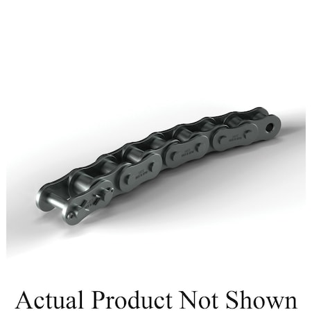 Hkk Chain Riveted Side Bow Roller chain, 10 ft OAL, 1/2 P, 0.312 Dia x 0.312 in W Roller RC040RSB