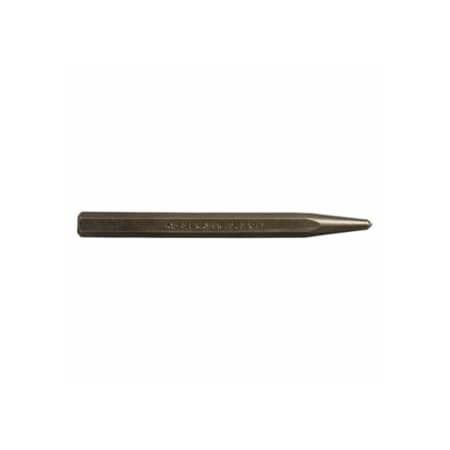 Mayhew Center Punch, 5 in, 3/16 in tip, Alloy Steel 479-74002