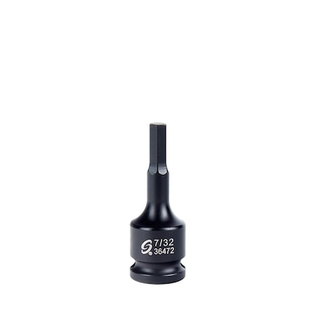 Sunex 3/8 in Drive 7/32 in Hex Impact Socket 36472