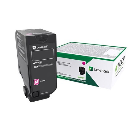 Lexmark CX725 High Yield Magenta Return Program Toner Cartridge 16,000 Yield 84C1HM0
