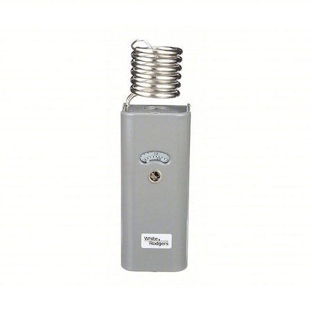 White-Rodgers Remote Bulb Thermostat For Wlk, Close on Rise, 20 Degrees to 90 Degrees F, 120/240VAC 02 01 008S1