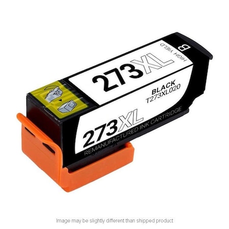 Epson Replacement, BLACK Compatible InkJet Ink, 500 page yield T273XL020