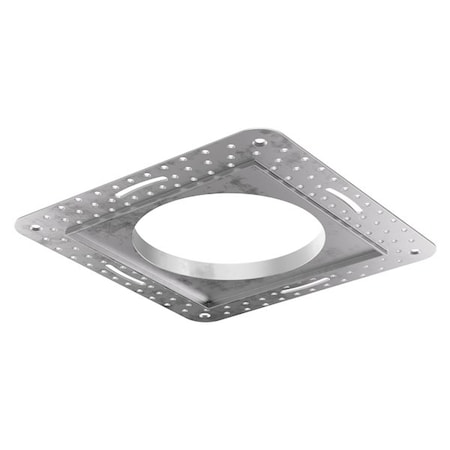 Elco Lighting 5in Sloped Ceiling LED Baffle Inserts, 1050lm, Black with White Trim EL4FMS