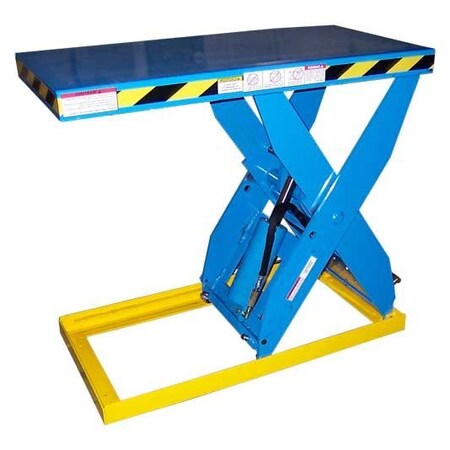 Ballymore Max Med Duty Scissor Lift Table Foot Cntrl 24X48 2.2K Capacity 115V, 1 Phase BM-MMD-2.2K-43R-2448-F-1P-115V