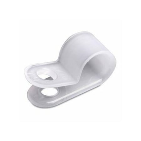 Catamount Cable Clamp, Plain Edge, 1/4" Dia, Nylon N4NY-004-9-M