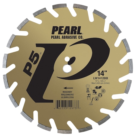 Pearl P5 Segmented Blade 14in x .125x1, 20mm LW1412BB