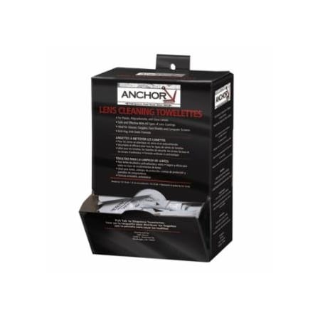 Anchor Brand Lens Cleaning Towelette Dispenser, 100 per Box 101-70-AB