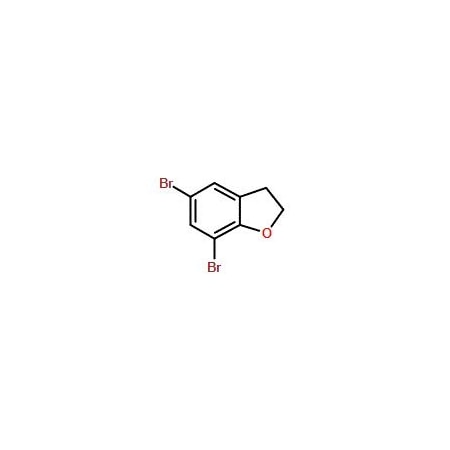 Ak Scientific 5, 7-Dibromo-2, 3-dihydrobenzofuran (1g), CAS 123266-59-1 Z8702-1g