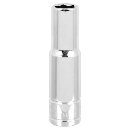 Performance Tool 3/8 In Dr. Deep Socket 10Mm Socket Dp 10Mm, W38410 W38410