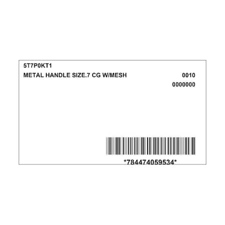 Meltric HANDLE w/CORD GRIP w/MESH w/CABLE RANGE METAL GRAY SIZE 7 3" NPT 2.437-2.625" 5T7P0KT1