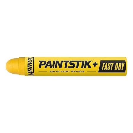 Markal Paint Crayon, Large Tip, Yellow Color Family, 12 PK 82721