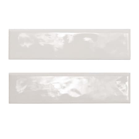 Msi Renzo Dove  3" X 12" Glossy Ceramic  Bullnose Wall Tile, PK22 ZOR-PT-TR-0195
