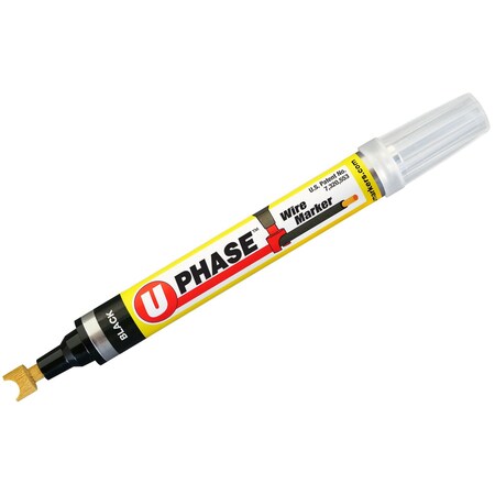U-Mark Wire Marker Black, 4 PK 10701PPM
