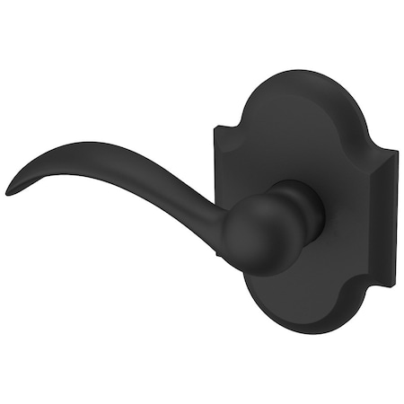 Baldwin Baldwin Left Hand Single Dummy Preconfigured 5452V Lever with R030 Rose Satin Black Finish 5452V190LDM