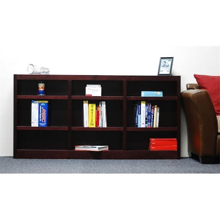 Convenience Concepts Wall Storage Unit Bookcase - Cherry Finish HI1134522